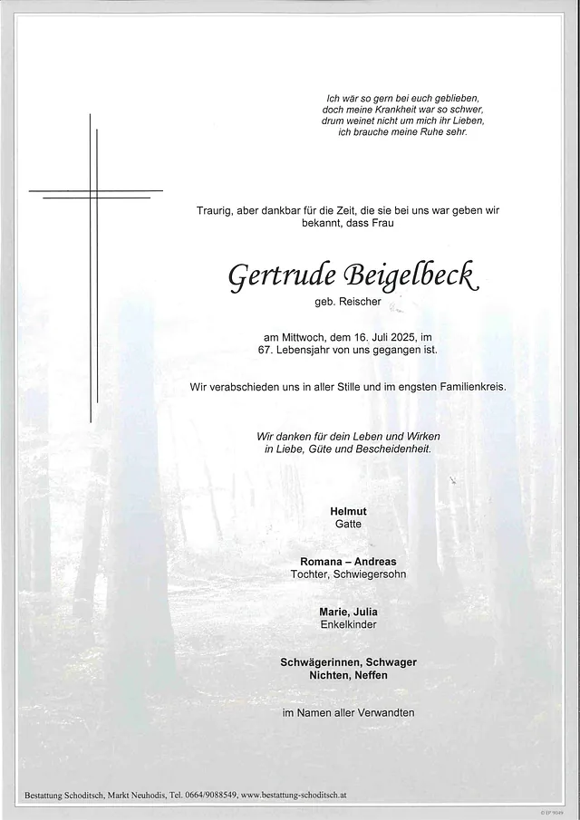 Parte Gertrude Beigelbeck